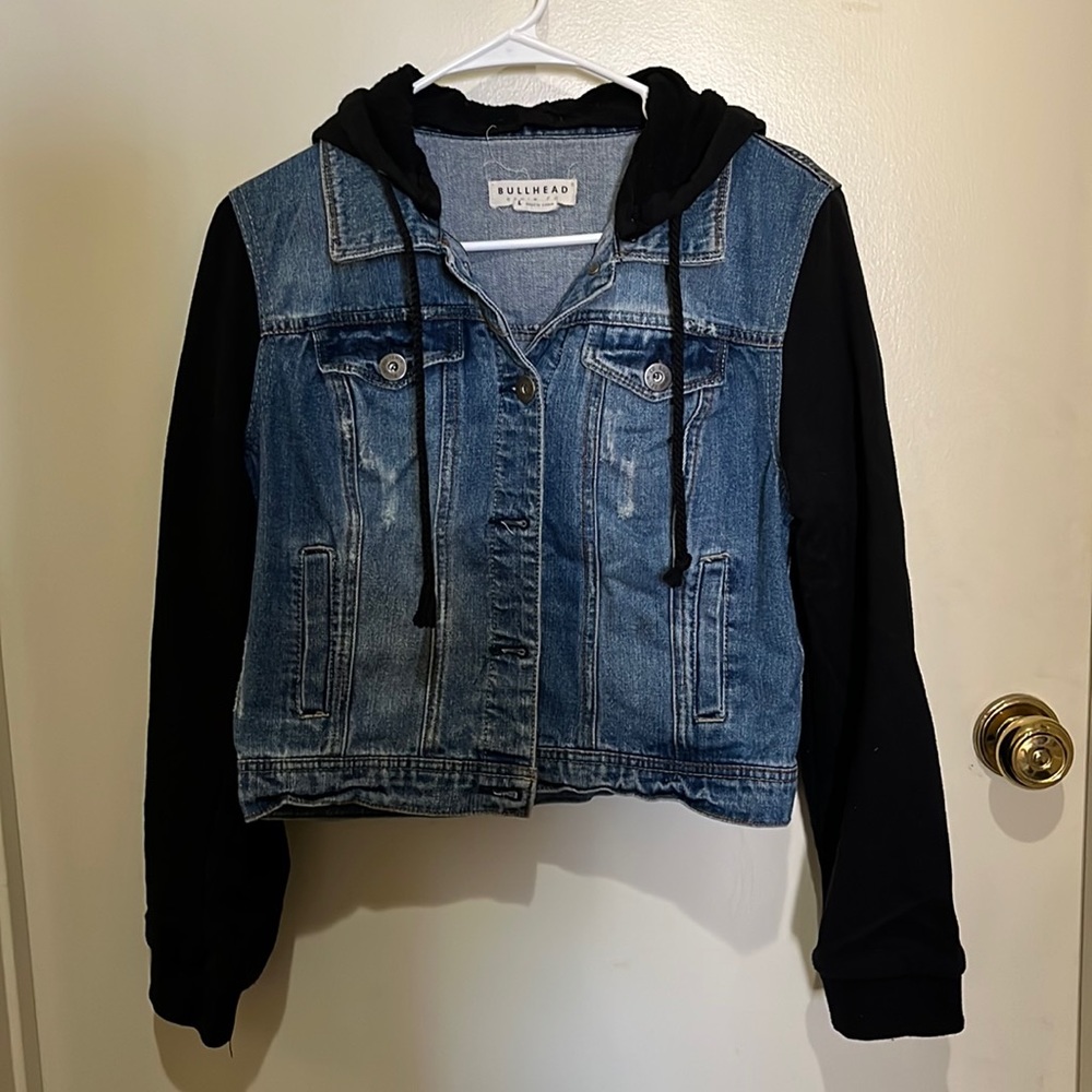 Jean Jacket with hoodie (Women’s)